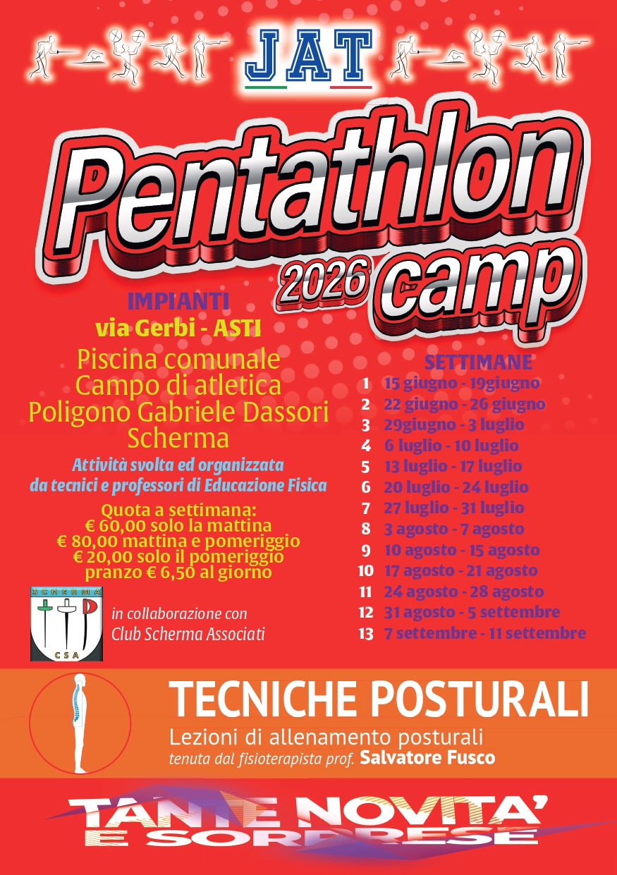PENTATHLON CAMP volantino A5 2026 page 0002
